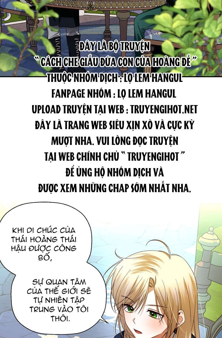 cách che giấu đứa con của hoàng đế chapter 6 7