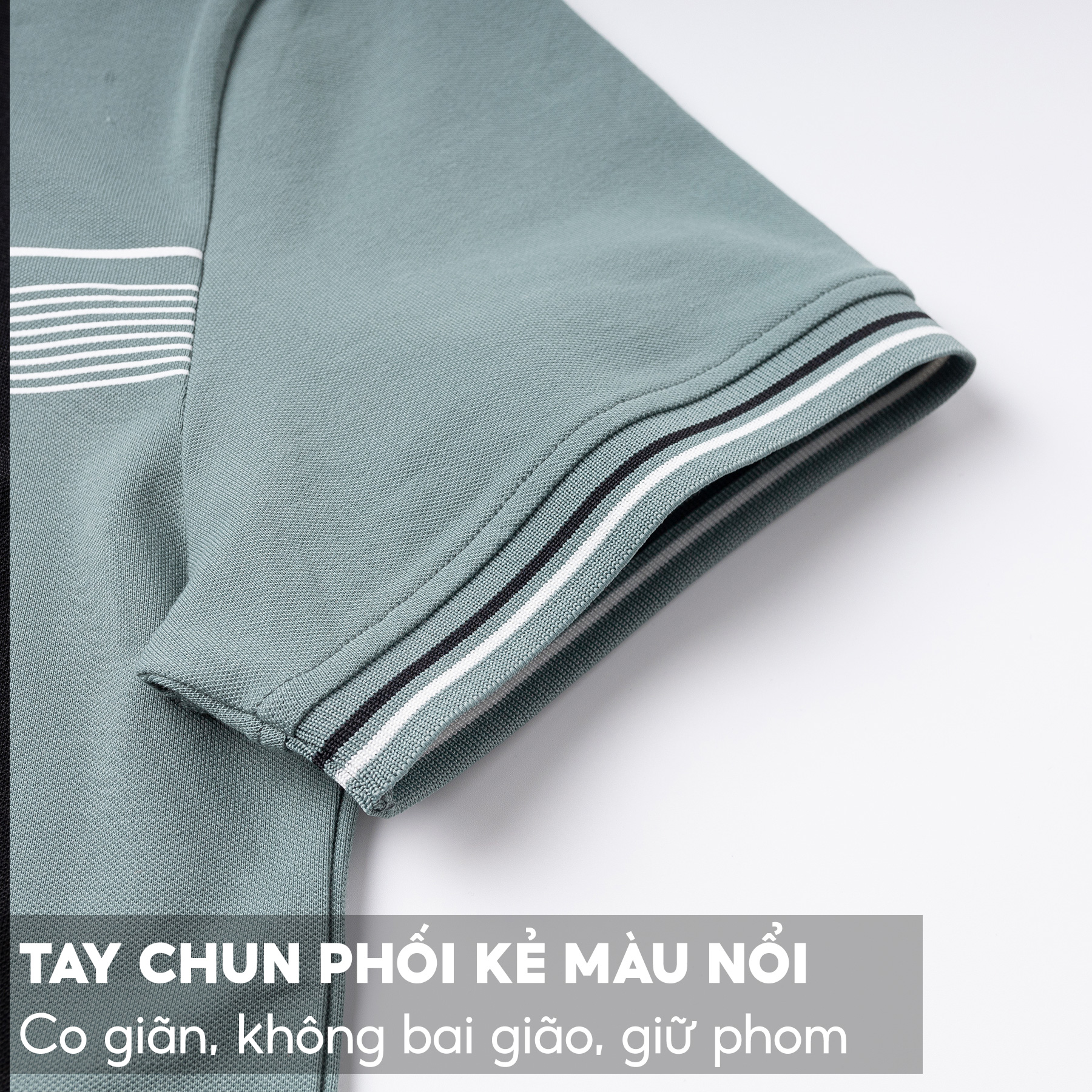 Áo Polo Nam  5S INSTAL, Chất Liệu Cotton USA Mềm Mịn, Co Giãn, Thấm Hút, Dễ Chịu, Thiết Kế In Trẻ Trung (APC23037)