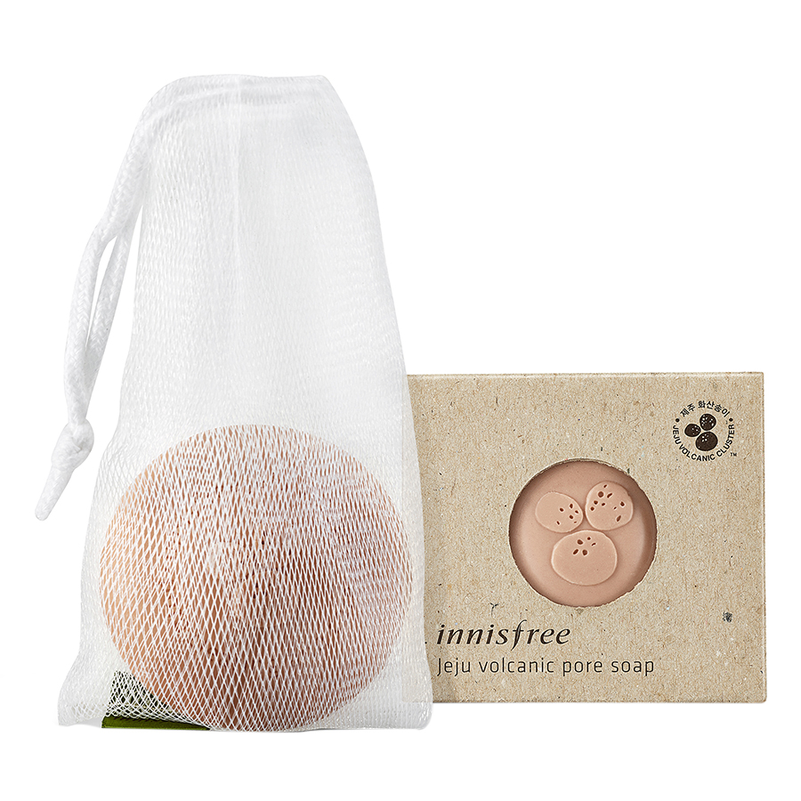 Xà Phòng Rửa Mặt Se Khít Lỗ Chân Lông Innisfree Jeju Volcanic Pore Soap 100G  - 131171452