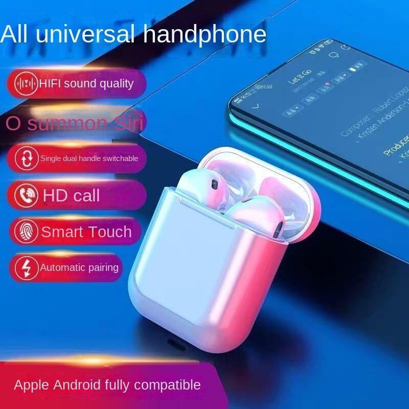 Tai Nghe Nhét Tai Bluetooth Không Dây Phong Cách Thể Thao Thông Dụng Cho iPhone13 6fy6