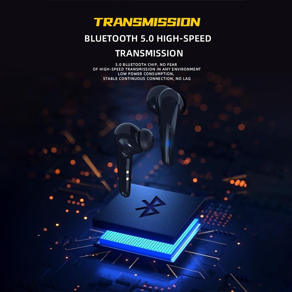 Tai Nghe Chơi Game / Tai Nghe Không Dây TWS / Tai Nghe Bluetooth 5.0 Có Hộp Sạc / Tai Nghe Giảm Tiếng ồn Có Mic