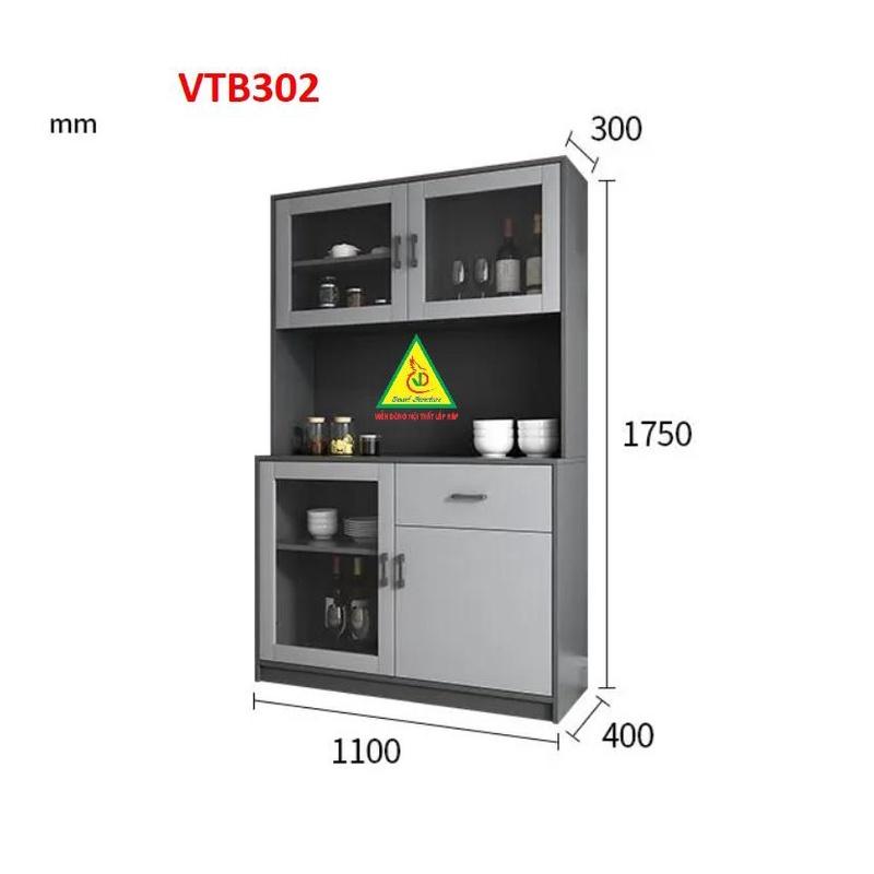 Tủ bếp, tủ nhà bếp VTB301 - Nội thất lắp ráp Viendong Adv