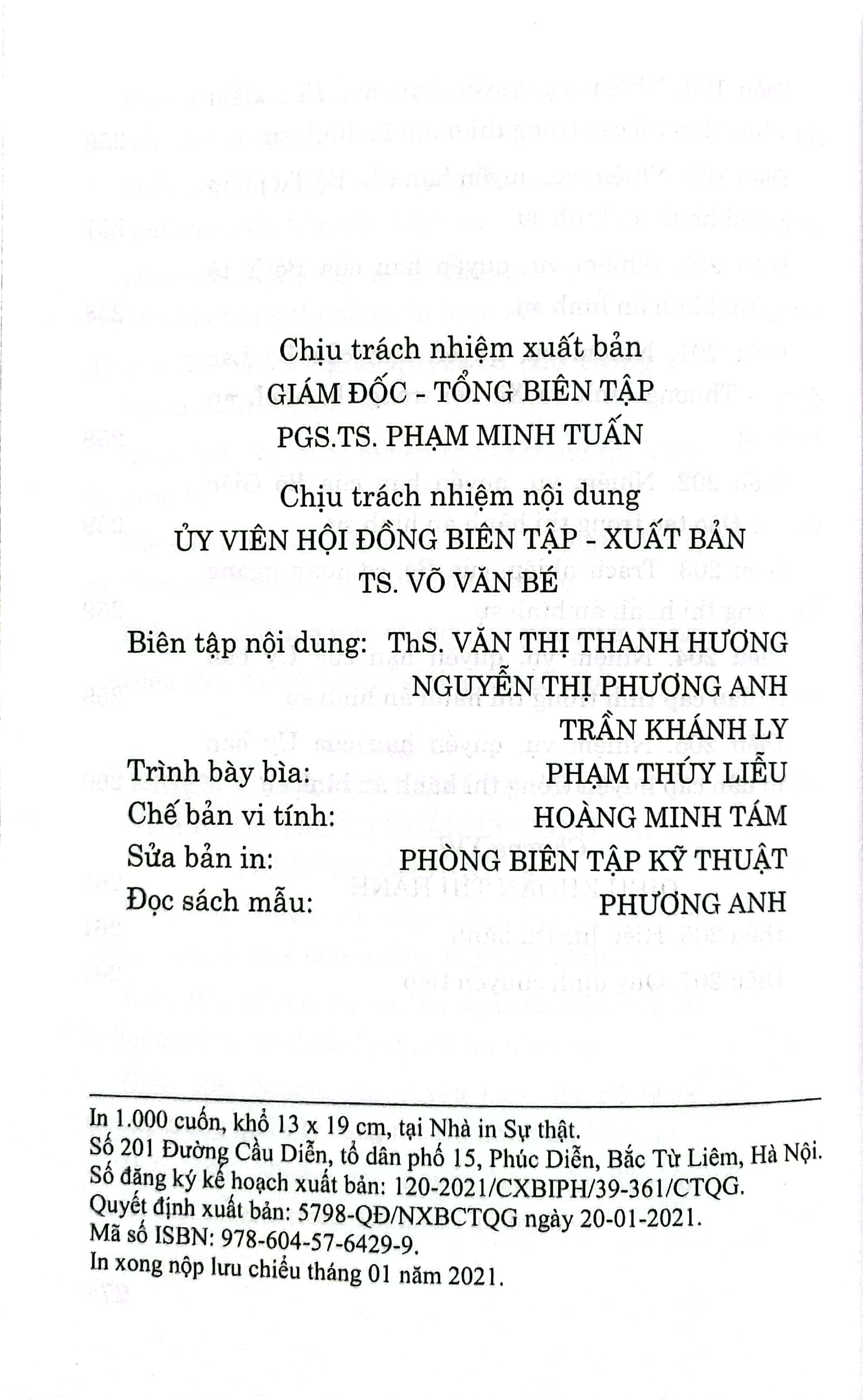 Luật Thi hành án hình sự (Hiện hành)