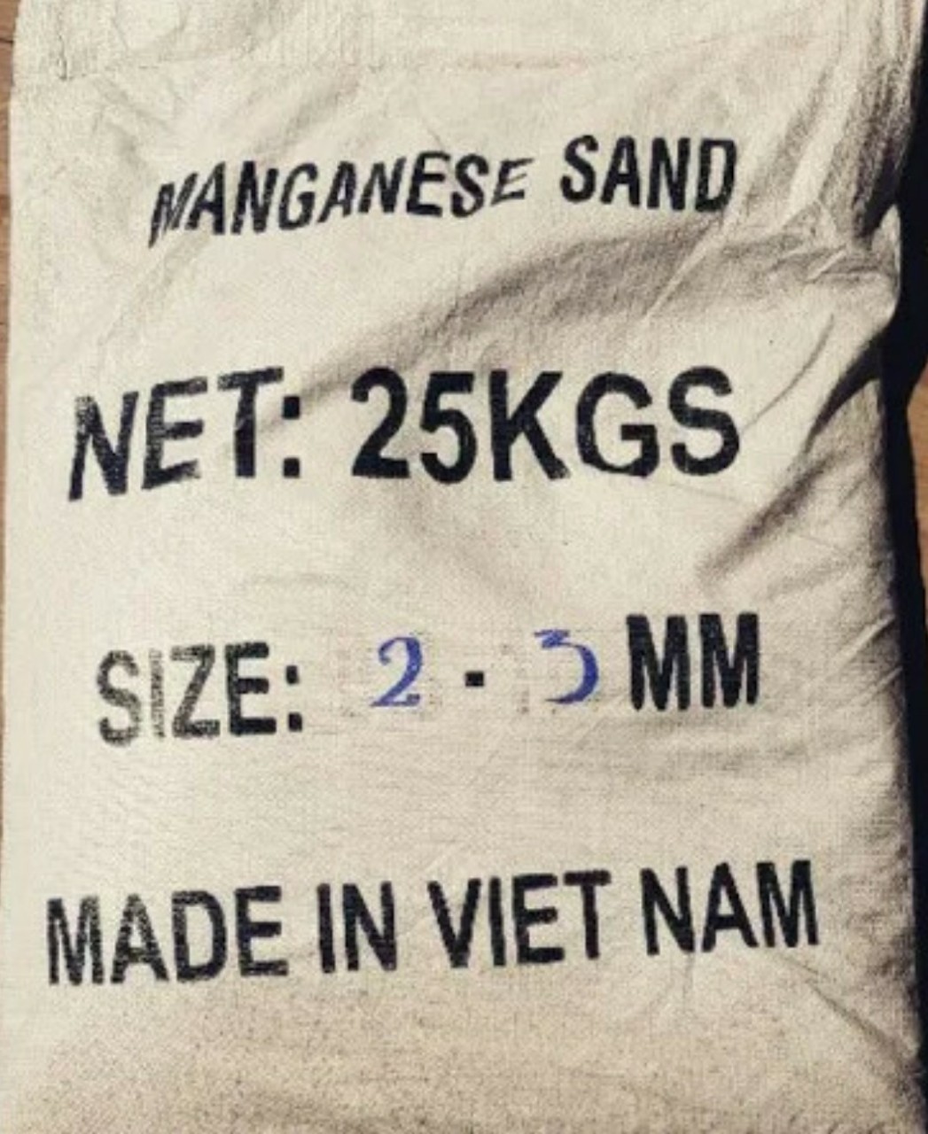 Cát Mangan -Dùng Trong Lọc Nước- Khử Phèn