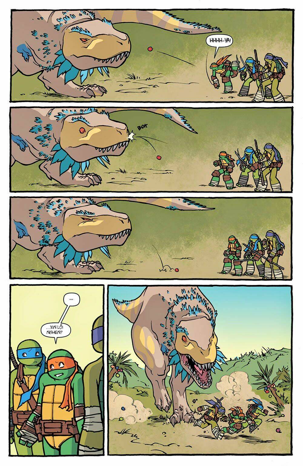 teenage mutant ninja heroes: turtles in time chapter 1 7