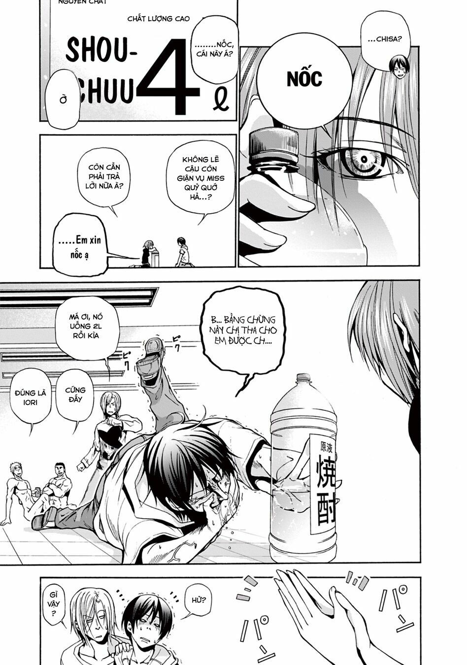 cô gái thích lặn - grand blue chapter 8 9
