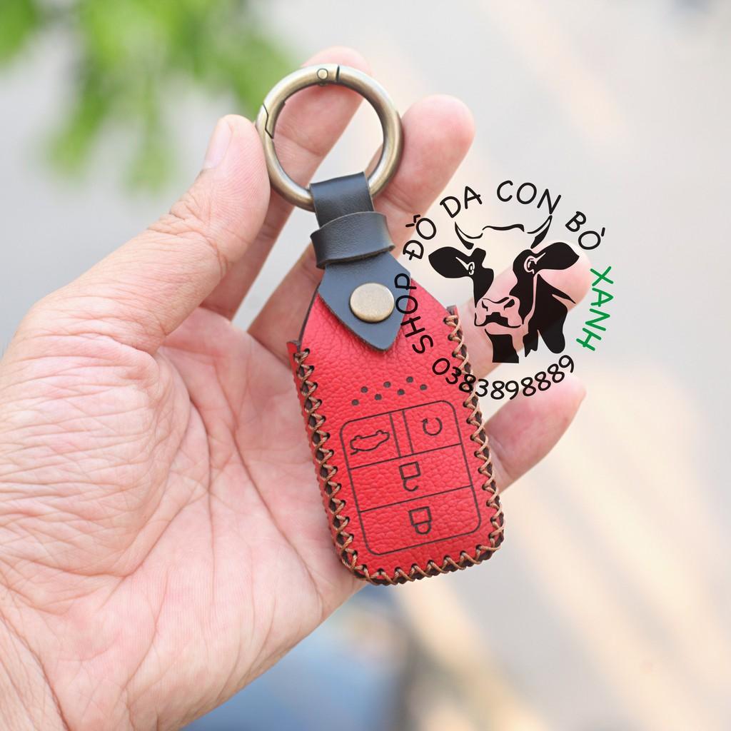 Bao da dành cho chìa khoá Honda City, CRV, CIVIC, ACCORD, CR-V mẫu Cavat handmade da thật 004