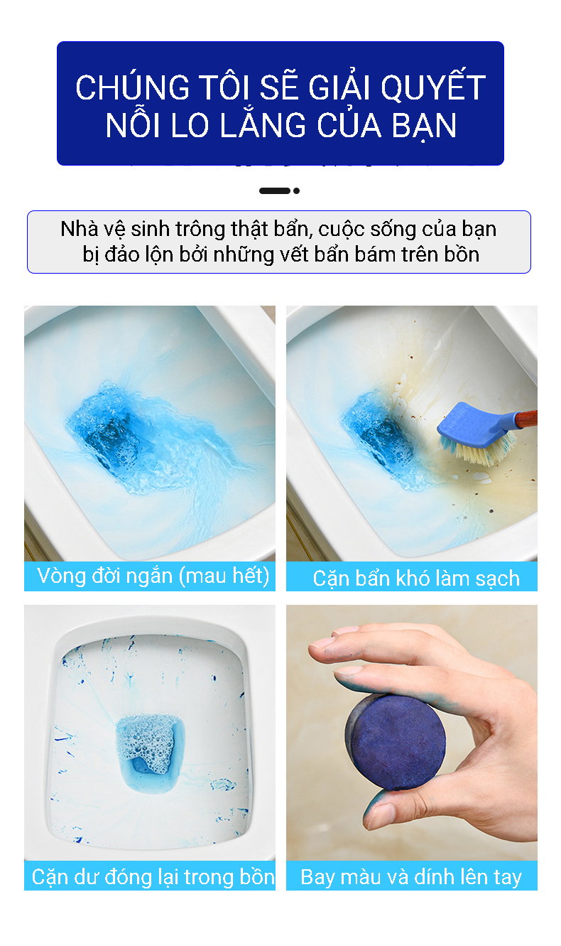 Chai Thả Bồn Cầu Nhật Bản HOMI Mã HC01 - Khử Mùi Nhà Vệ Sinh, Diệt Sạch 99,9% Vi Khuẩn, Siêu Tiết Kiệm - Hàng Chính Hãng