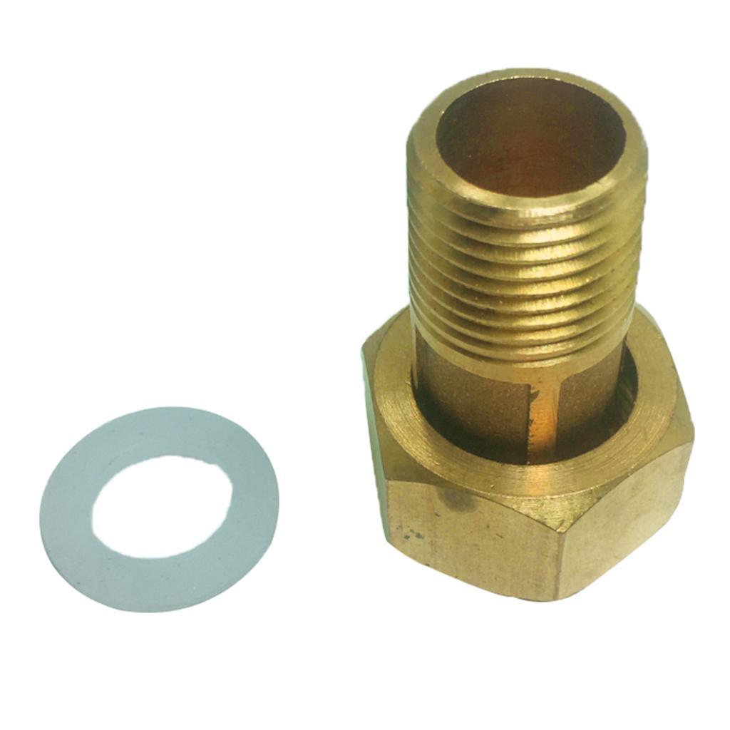 3/4'' Female 1/2'' Male Soild Brass Water Tank Connector Bulkhead Tank Fitting