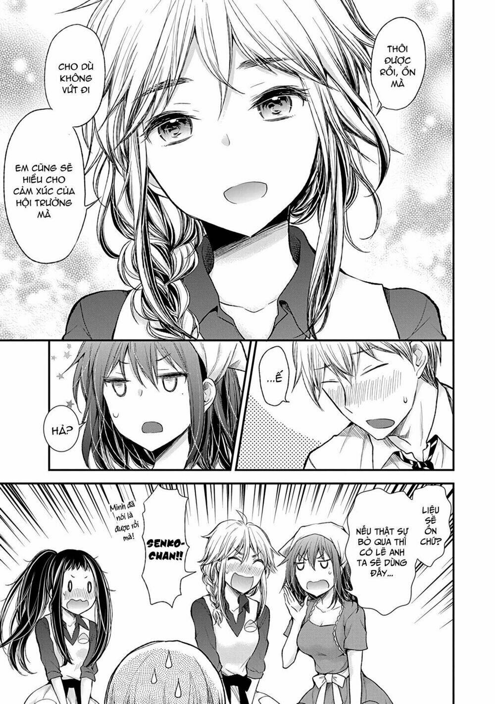 Henjo - Hen Na Joshi Kousei Amaguri Chiko Chapter 58 - Trang 17