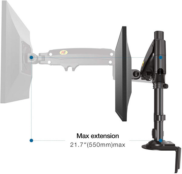 Giá Treo Màn Hình Máy Tính North Bayou NB-H80 17-27 inch bền chắc, an toàn cho bạn - Hàng chính hãng