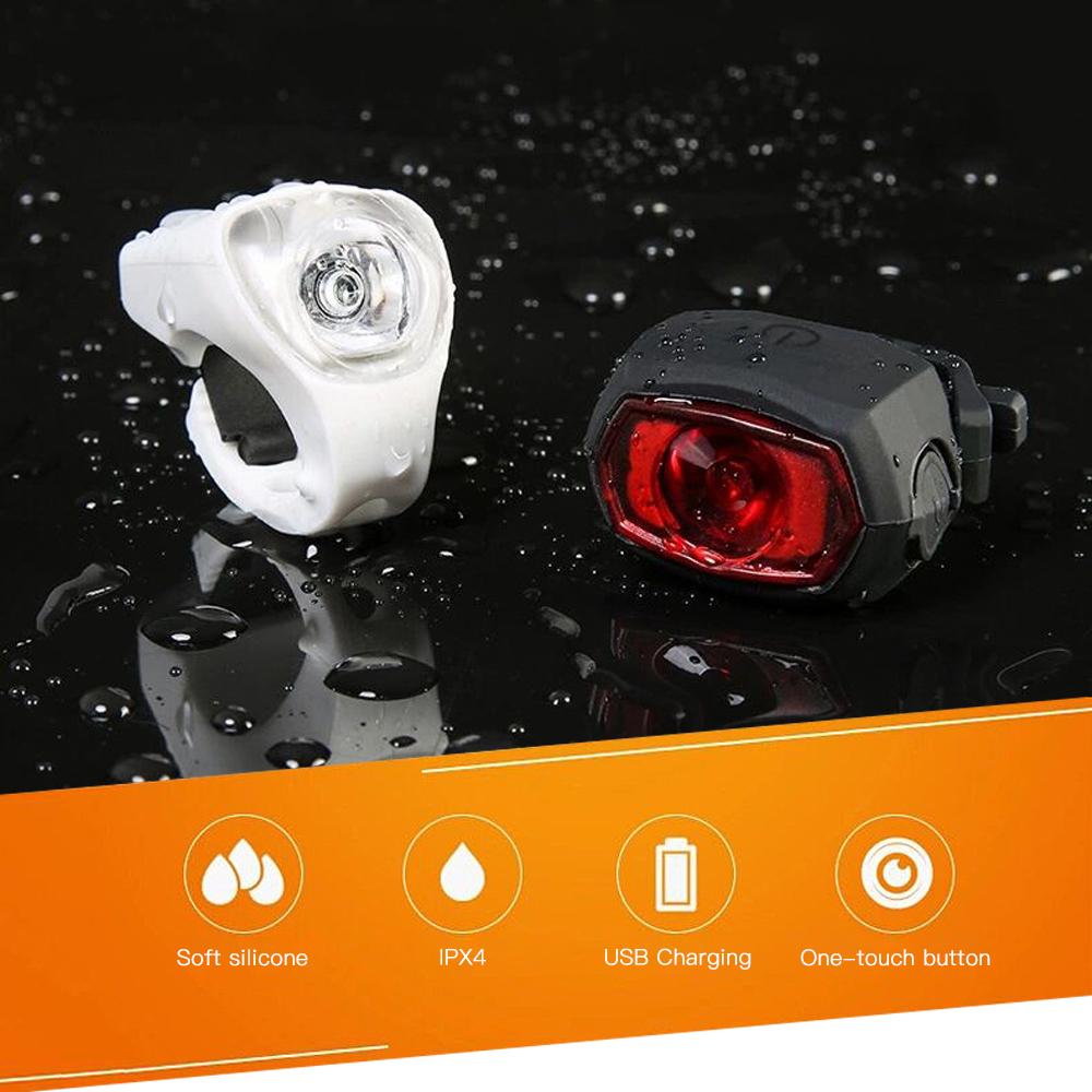 Đèn pha & đèn hậu xe đạp chống nước