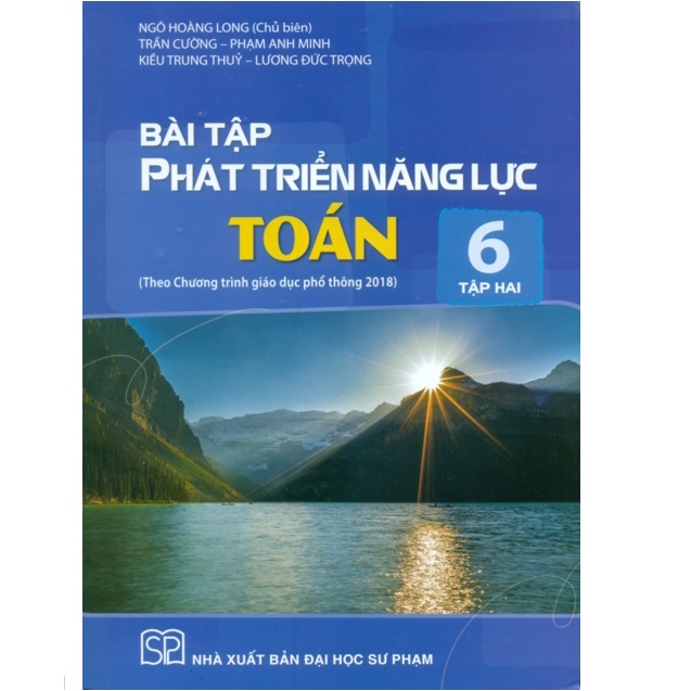 Sách - Bài tập phát triển năng lực toán lớp 6 (Tập 1+Tập 2) Cánh Diều