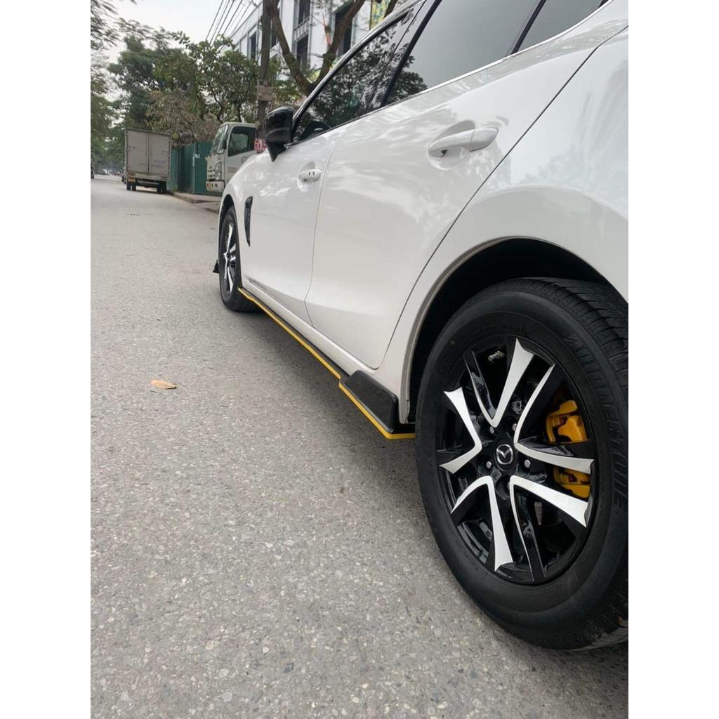Lip Hông,Ốp Sườn Thể thao Viền Đỏ/Xanh/Vàng/Trắng Lắp Chung Cho Mọi Dòng Xe.Kia,Mazda,Toyota,hyundai,Mes,Audi,BMW