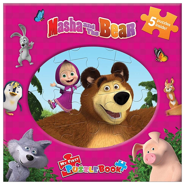 Masha &amp; The Bear My First Puzzle Book