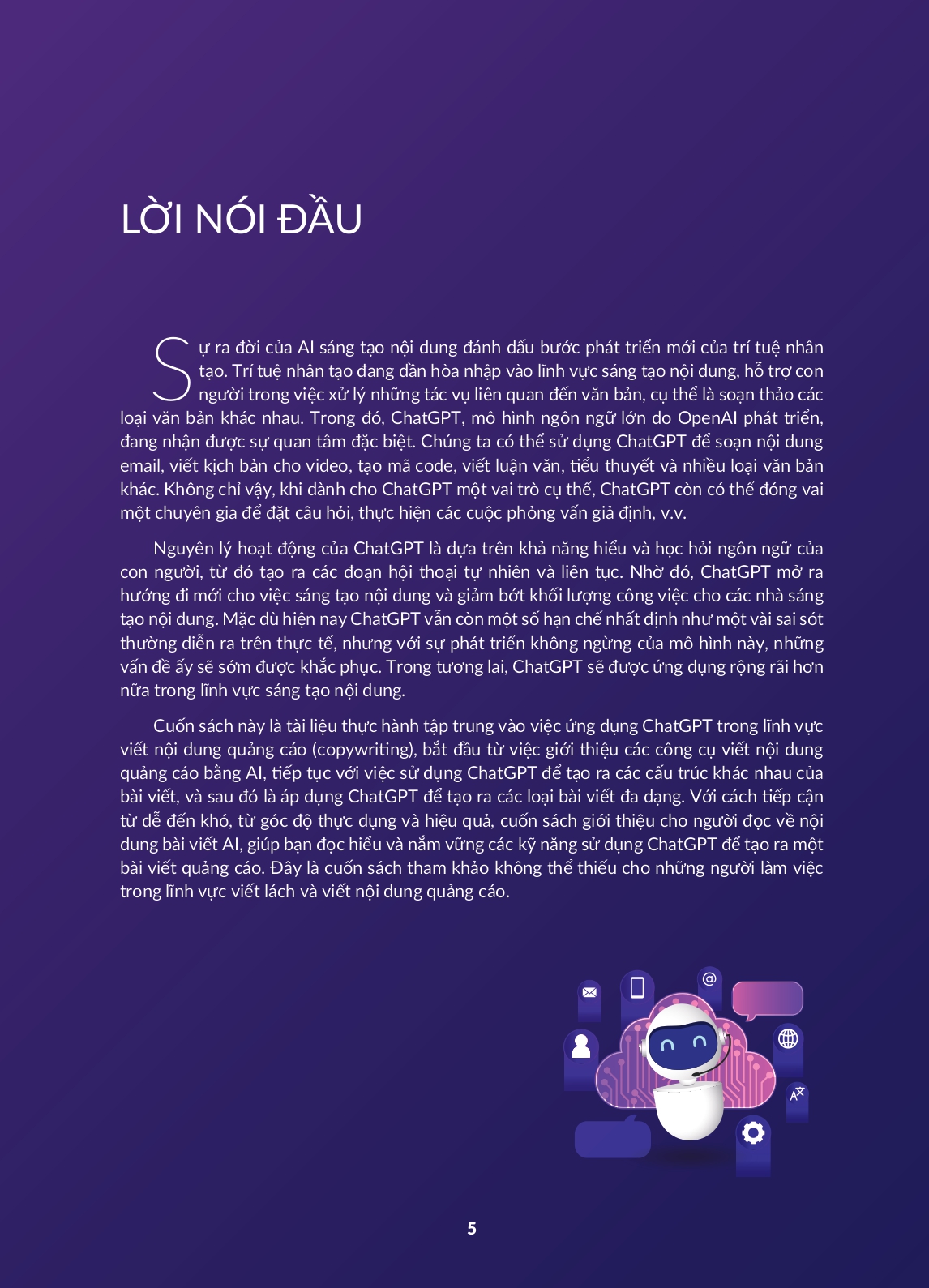 Kiếm Tiền Cùng ChatGPT - Vào Nghề Viết &amp; Sáng Tạo Nội Dung - Vanlangbooks