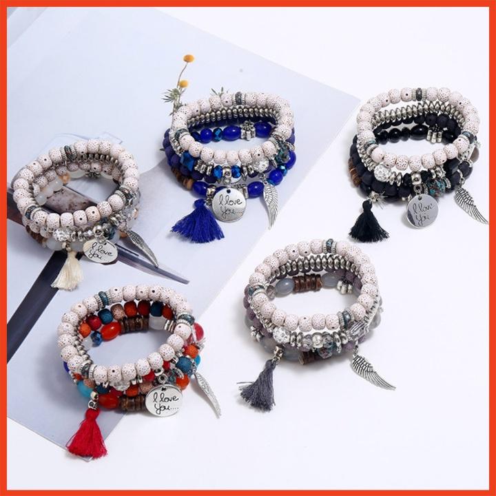 Vòng tay combo 4 chiếc siêu cá tính