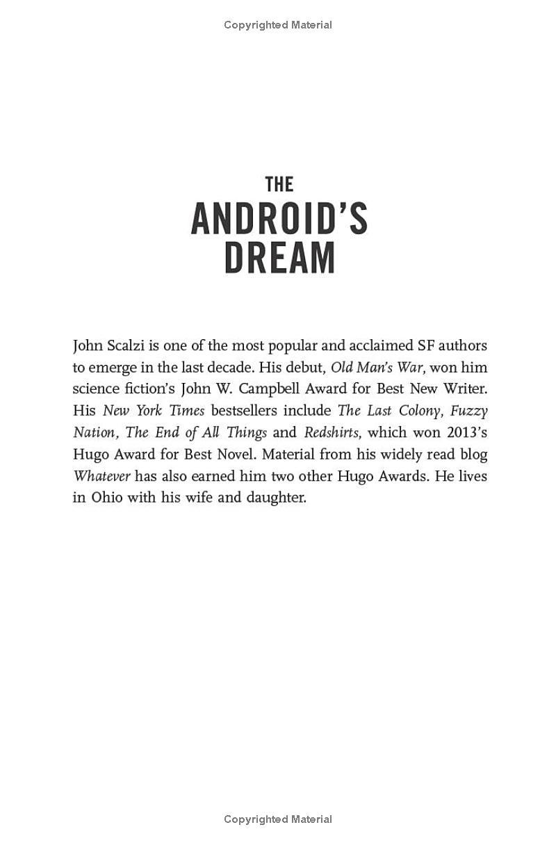 Sách ngoại văn: The Android's Dream