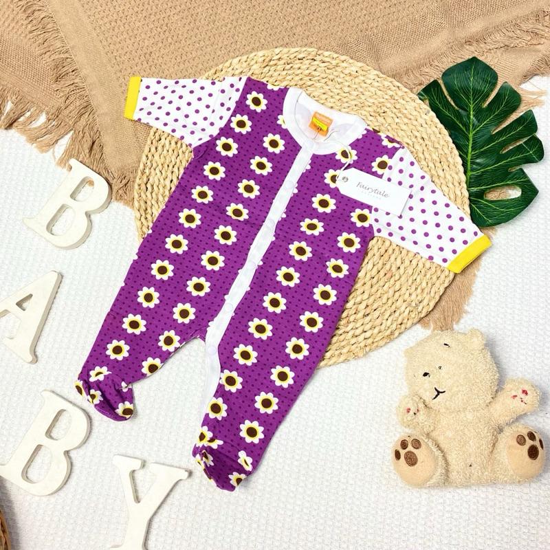 (Size 6-18m) Body ngủ chất cotton mềm mịn, FORM ÔM cho bé - hàng xuất dư nhiều hãng - NÊN ĐẶT TĂNG SIZE