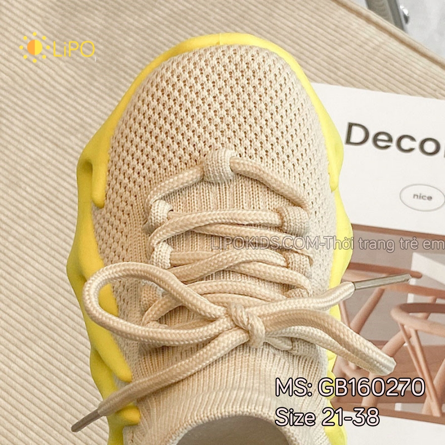 Giày thể thao cho bé trai bé gái cổ chun sành điệu hàng Quảng Châu cao cấp GB160