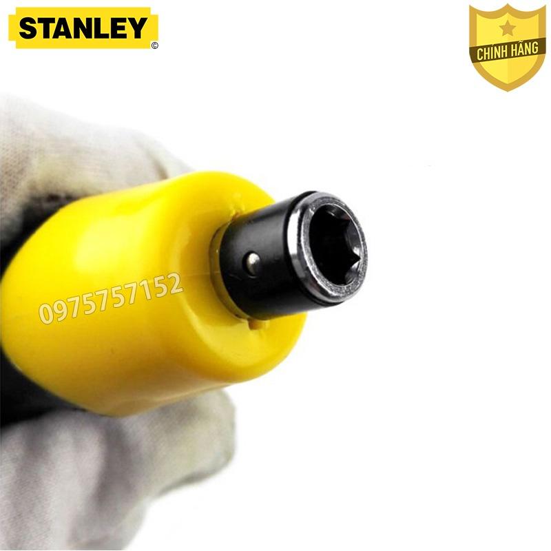Tô vít 2 trong 1 đảo đầu có nam châm vĩnh cửu STANLEY 6x100mm, tua vít 2 đầu cao cấp thép Cr-V tay cầm chống va đập