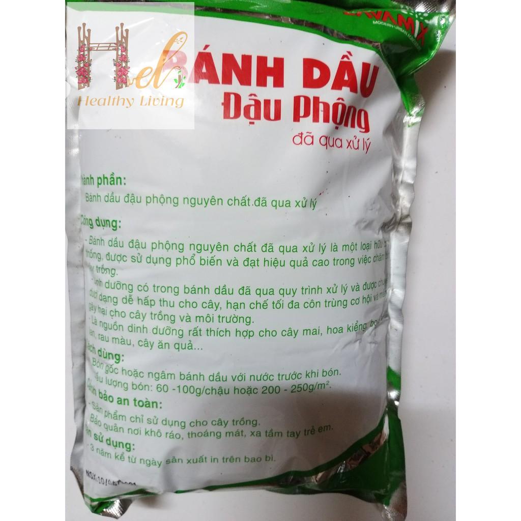 Bánh Dầu Đậu Phộng Đã Qua Xử Lý 100% Từ Thiên Nhiên 1KG Trồng Hoa Hồng, Hoa Mai Bằng Đất Sạch, Xơ Dừa Và Phân Bón Hữu Cơ