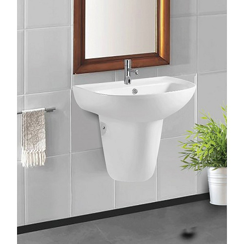 Chậu rửa lavabo chân treo 545x435x450