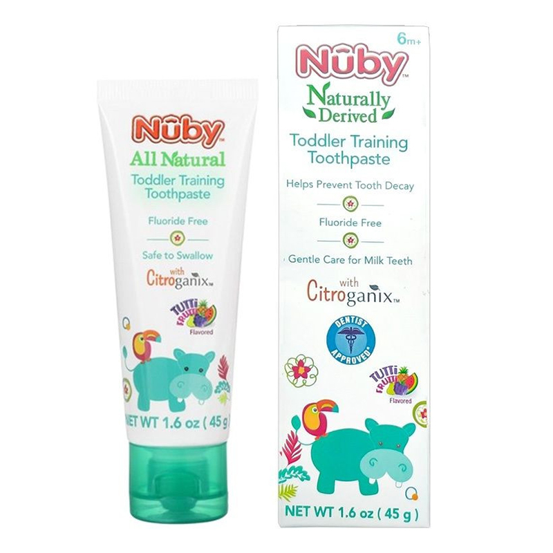 [ 18001-Nuby ] Kem đánh răng Organic Nuby - Dr. Talbot's USA