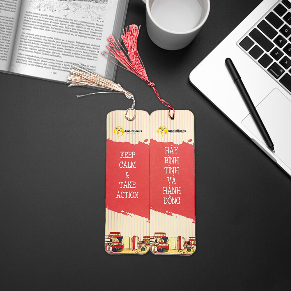 Combo 03 cái Bookmark đánh dấu sách có tua rua (ngẫu nhiên)