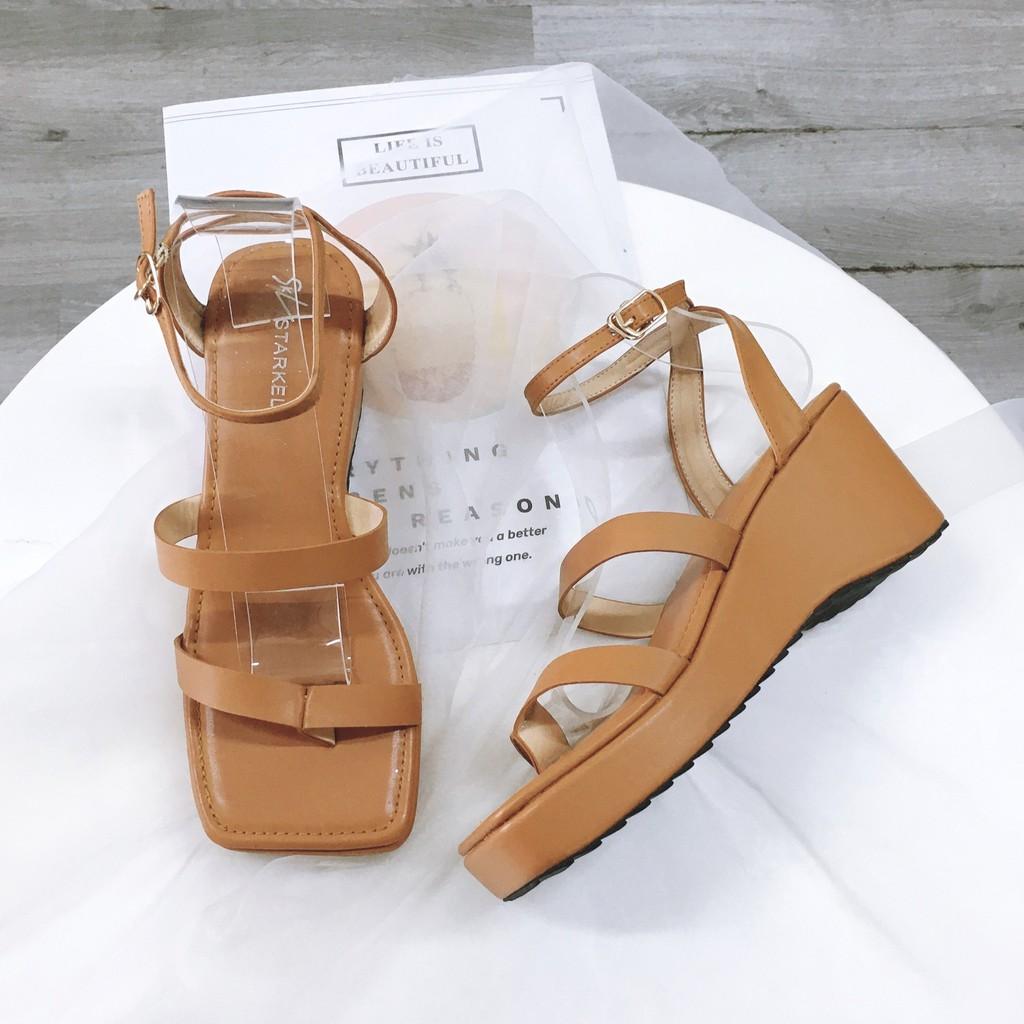 giày Sandal xuồng đơn giản 6ph