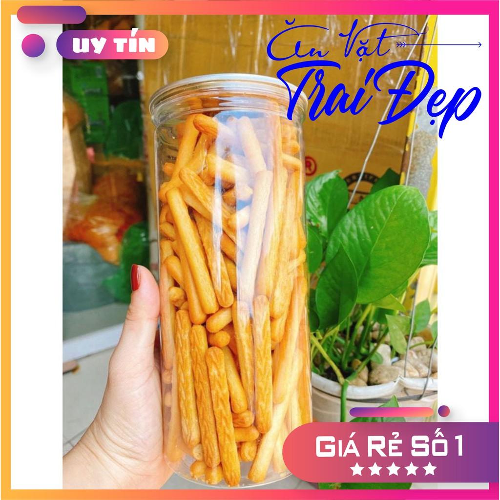 Bánh Quy Đũa hủ Pet 250g - Trai Đẹp Snack