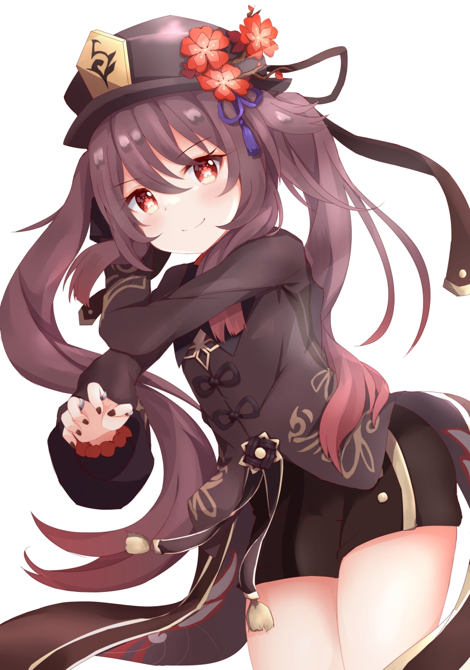 Tranh ảnh poster Hutao genshin impact 3-6 ảnh a4 khác nhau