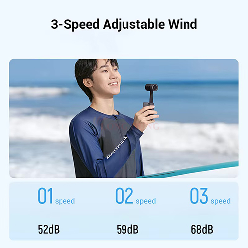 Quạt mini cầm tay Cuktech BF01 - Hàng chính hãng