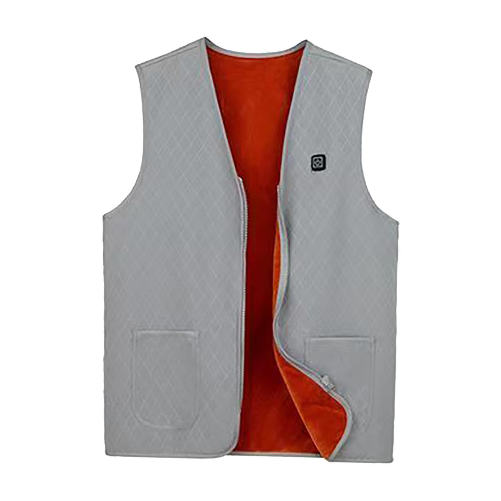 Electric Heated Vest Warm Jacket Heating Waistcoat for Fishing