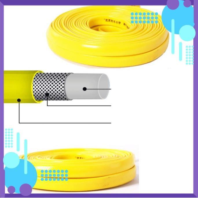 Vòi Xịt Nước️ Bộ dây vòi xịt nước rửa xe, tưới cây , loại 7m, 10m 206587 cút sập,+ móc khoá