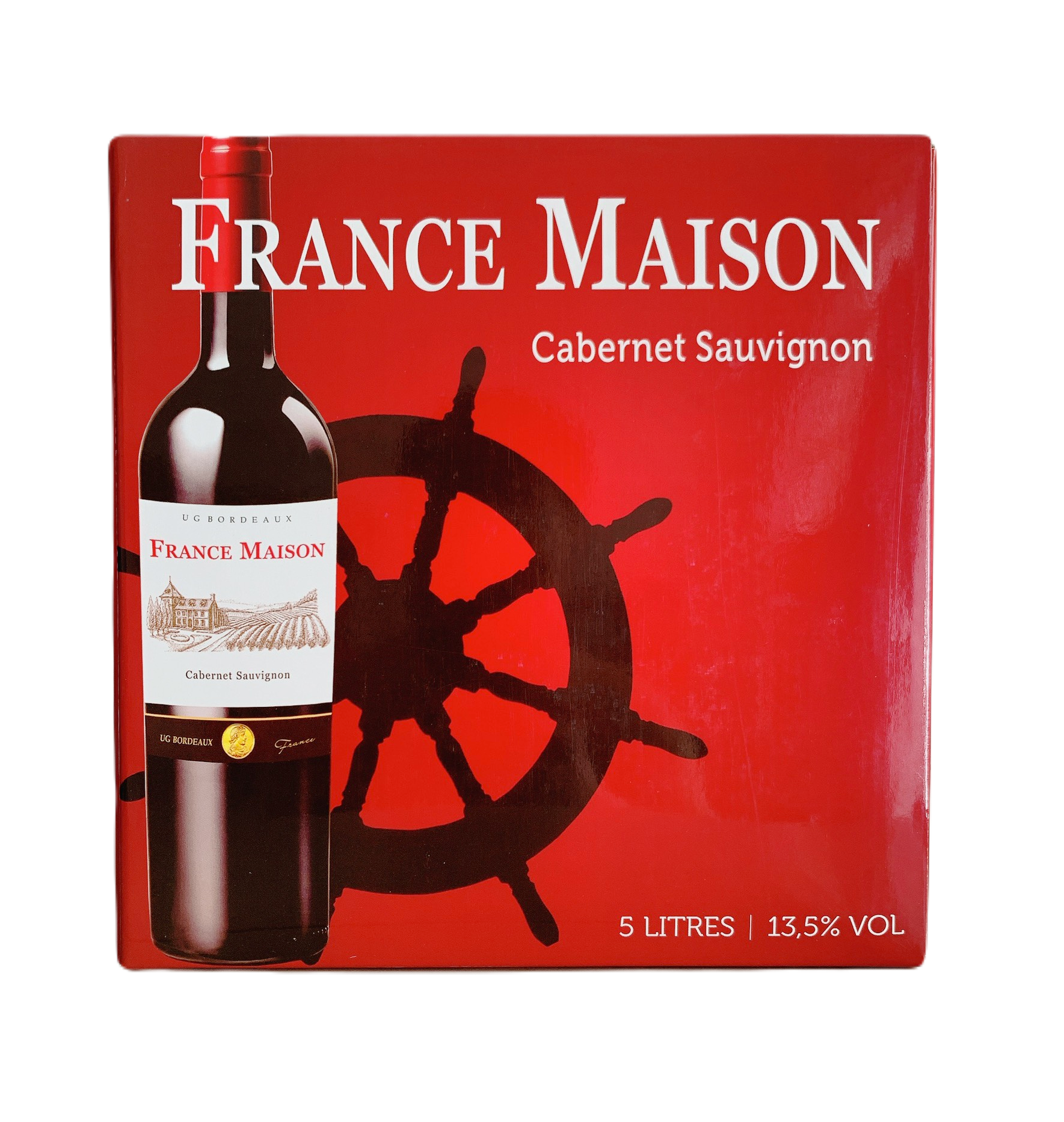 Rượu Vang Bịch Pháp France Maison 5L Nhập Khẩu