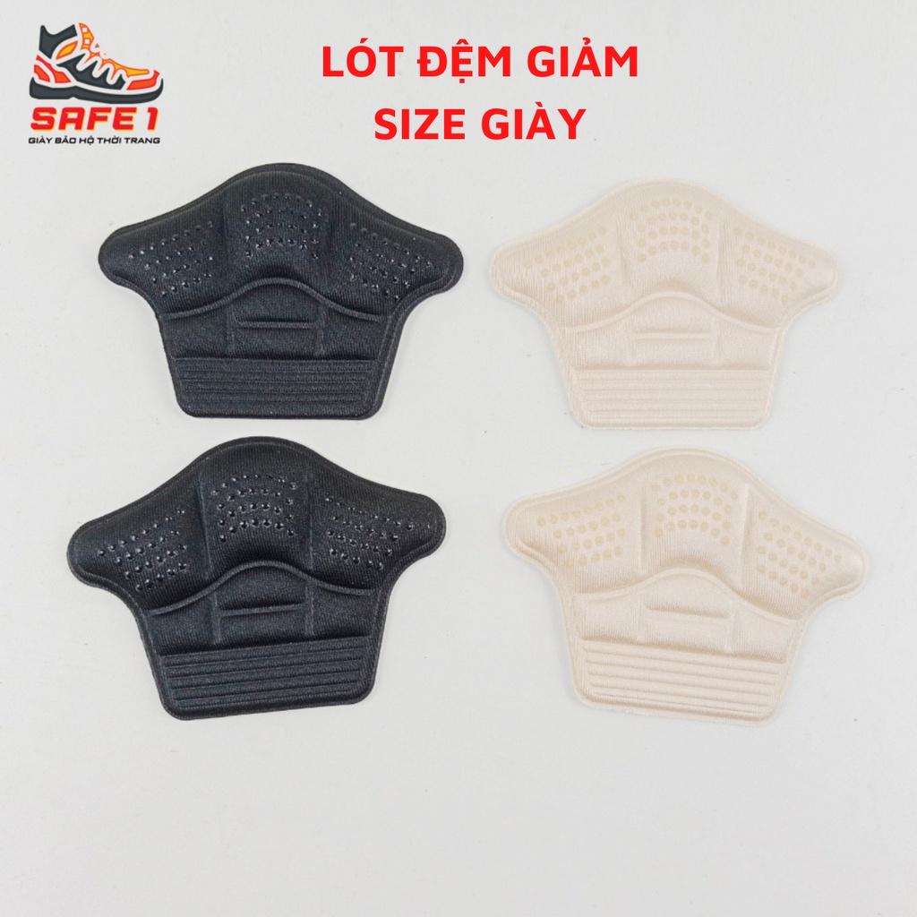 Miếng lót giày chống rộng, đệm gót giảm size giày. Chất liệu eva êm chân