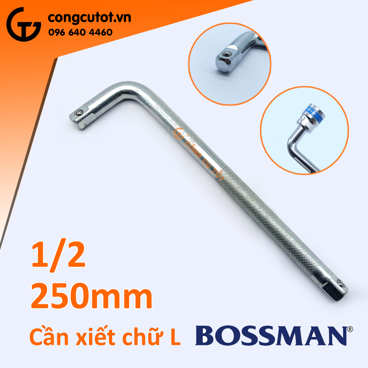 Cần xiết chữ L 1/2 250mm