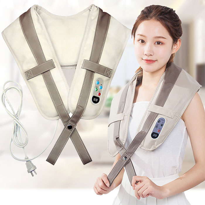 Máy massage đấm bóp thư giãn cổ vai gáy lưng PL-902 - 2kg, hàng cao cấp