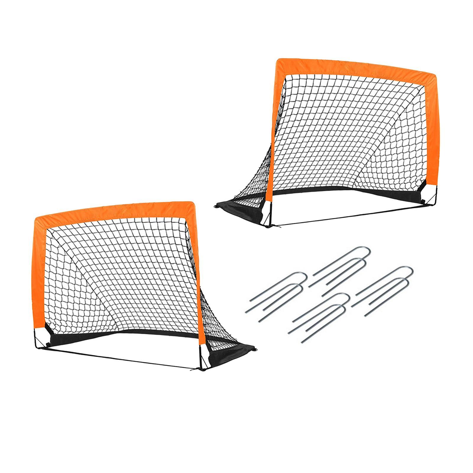 Portable Soccer Goal of 2 Football Goal for Playground Garden Backyard