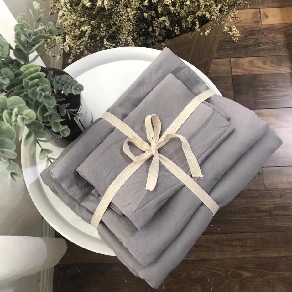 Bộ chăn ga gối Cotton Hàn Quốc PLX35 Gosan Bedding mềm mịn thoáng mát cao cấp đáng yêu