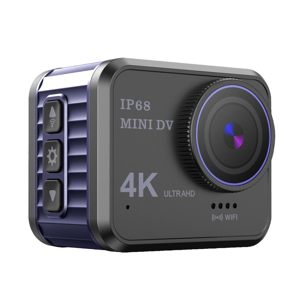Camera thể thao 4K mới WiFi Mini HD Máy ảnh thể thao kỹ thuật số Bare Super PC máy ảnh hành động chống lắc không thấm nước