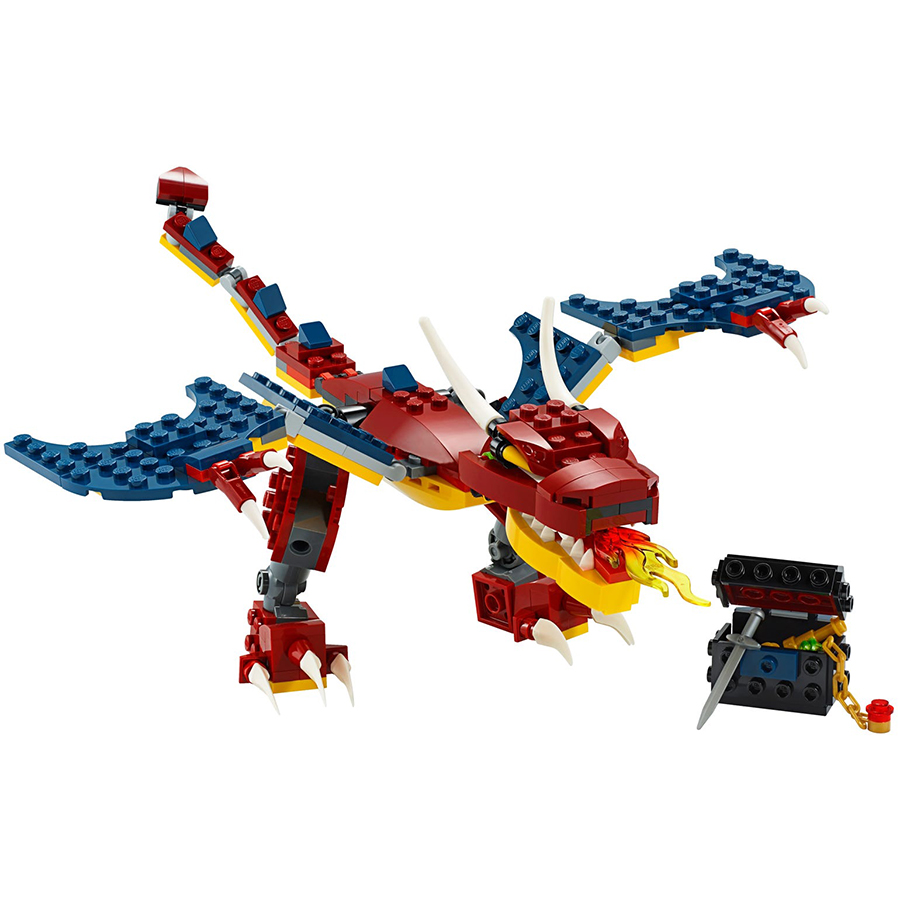 Đồ Chơi Lắp Ghép LEGO Creator Rồng Lửa 31102 (234 Chi Tiết)