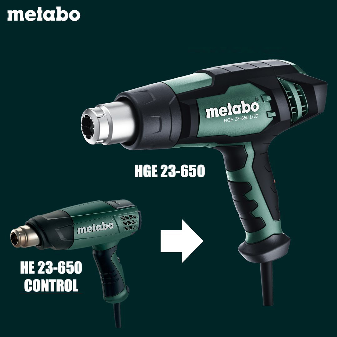 Máy Thổi Hơi Nóng Metabo HGE 23-650 LCD