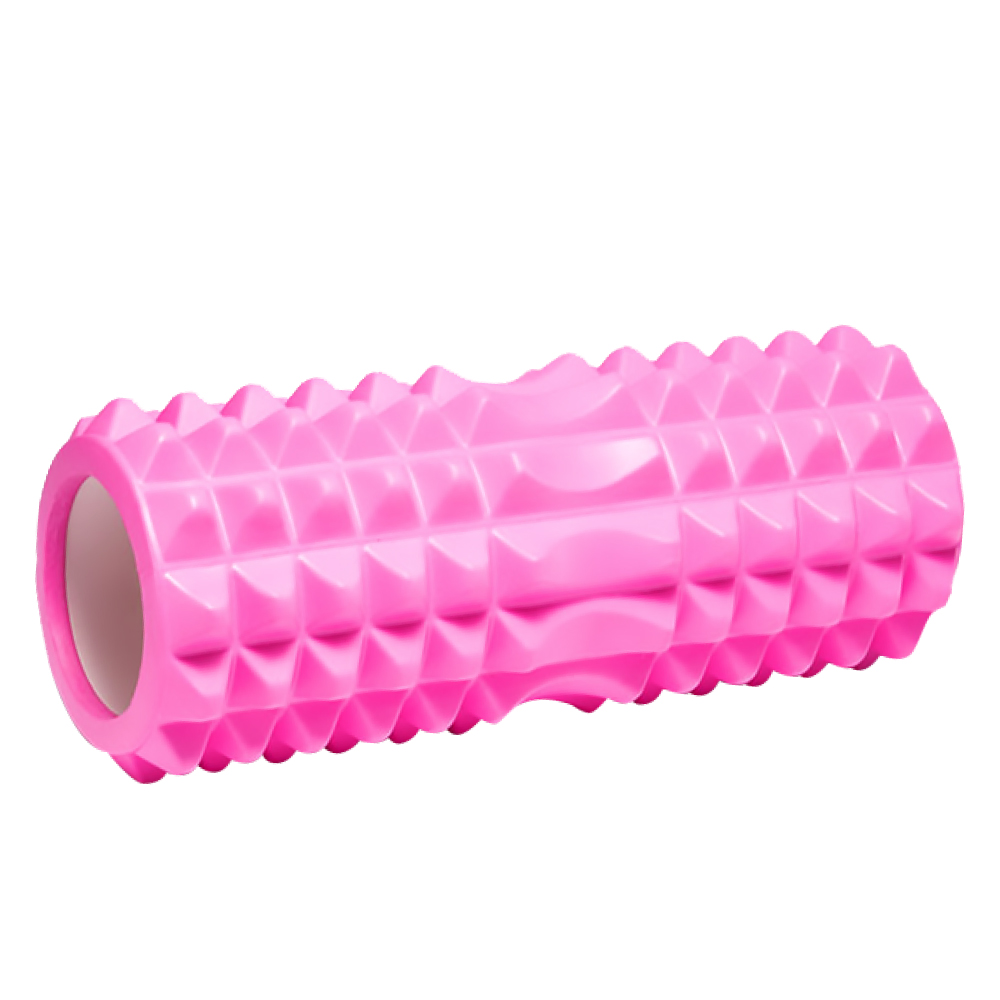 BG Con Lăn Massage Ống Lăn Dãn Cơ Foam Roller Tập Gym, Yoga, Thể Hình (hàng nhập khẩu) PINK