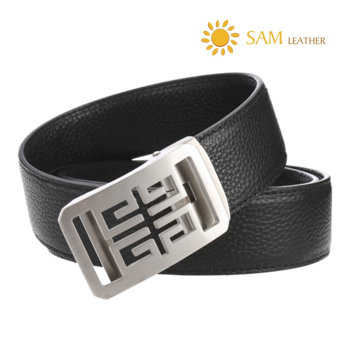 Dây nịt nam - thắt lưng nam da SAM leather SFDN005WB, Men's belts