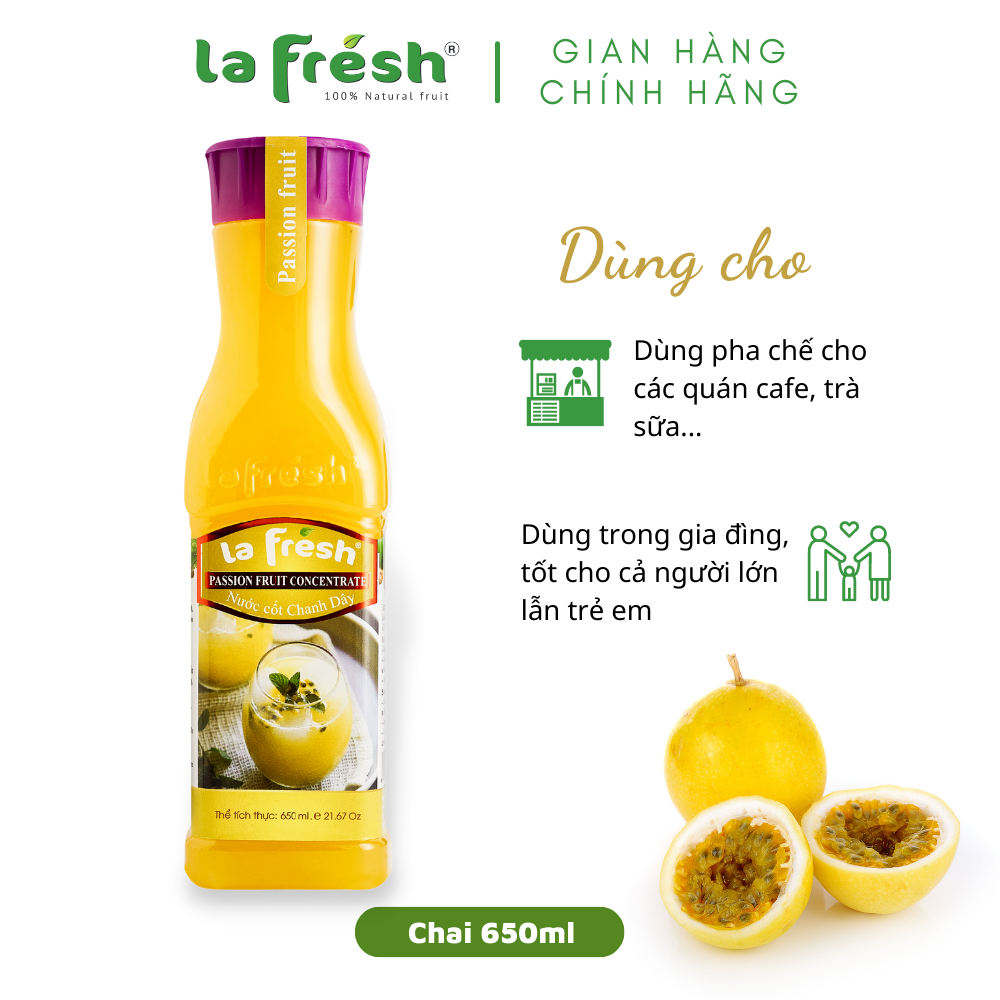 Nước cốt chanh dây La Fresh