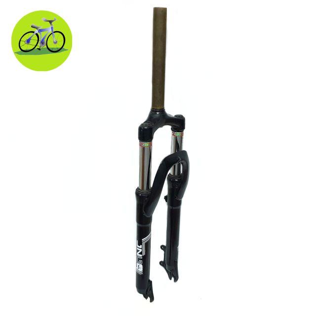 Phuộc Trước Xe Đạp Lò Xo Thể Thao MTB Bánh 24 Inch Thụt Nhún Cổ Thả Thắng Đĩa