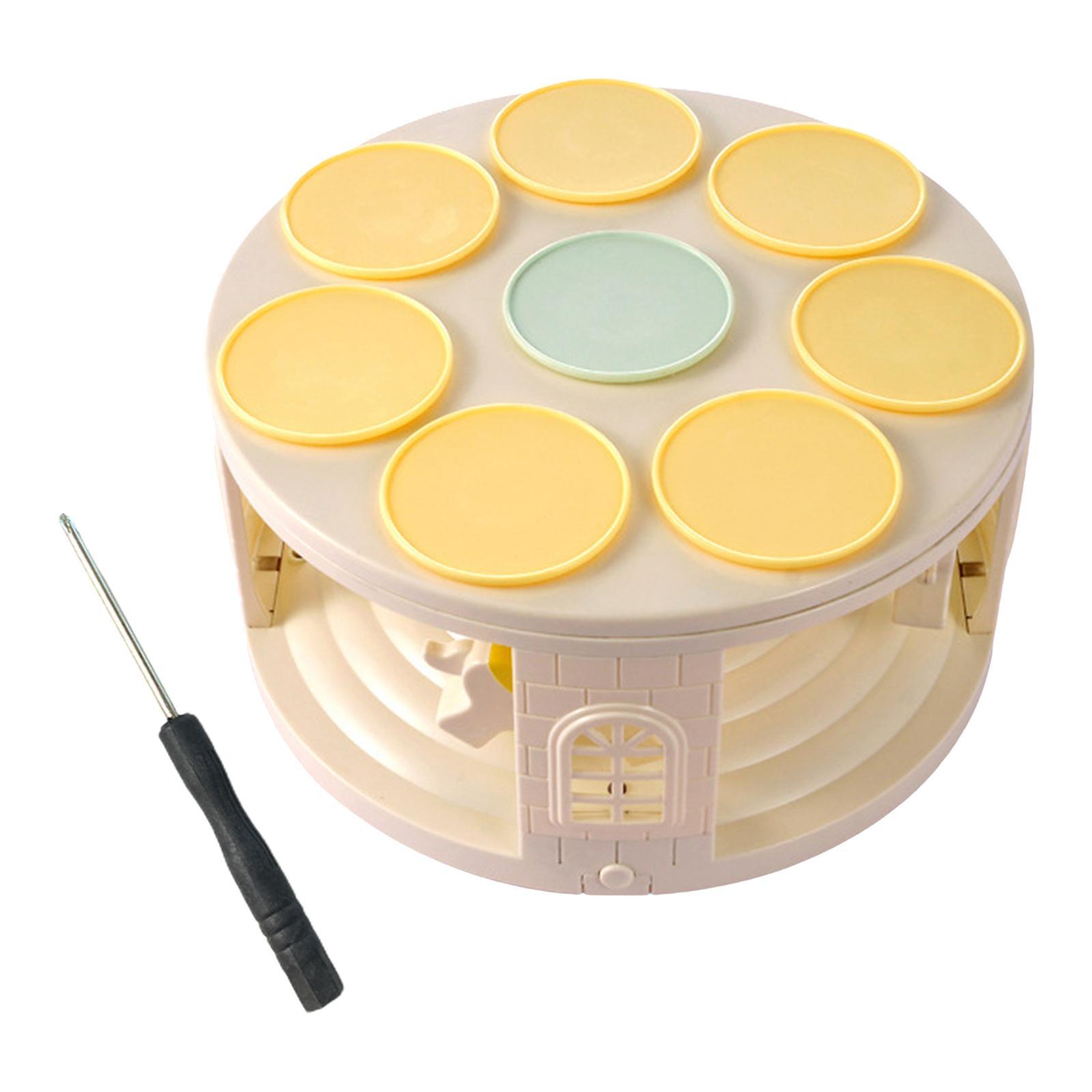 Cupcake Display Stand Turntable Rotating Cake Display for Birthday Event