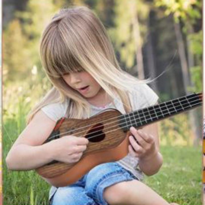 Đồ Chơi Đàn Ukulele Mini Cho Bé - Giúp Bé Phát Triển Âm Nhạc - Đồ Chơi Cho Bé Trai Bé Gái Thông Minh